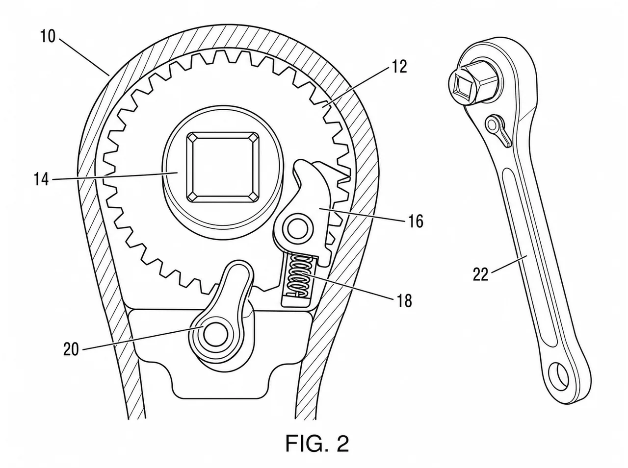 USPTO-compliant patent line art generated from a product reference image